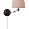 1-Light Avondale Swing Arm Wall Lamp Home -Kenroy 3050468292 RLLD 1