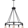 Hixon Forged 5-Light Chandelier Home -Kenroy 3050562297 RLLD 1