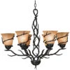 Rustic 6-Light Chandelier Home -Kenroy 3050780145 RLLD 1
